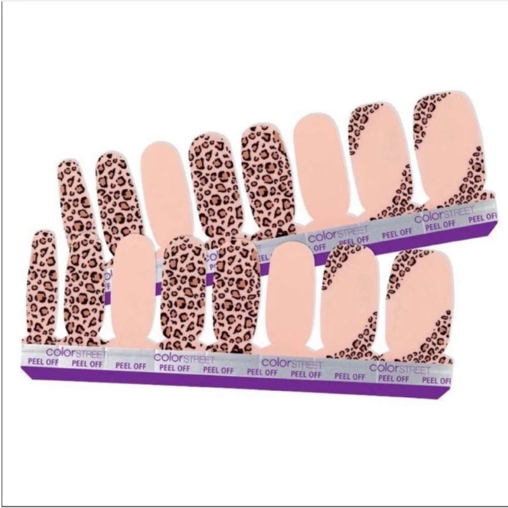 *Retired* Color Street: Trend Spotted | Leopard Print Animal Neutral Beige Nude - Picture 12 of 12